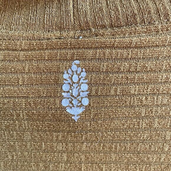 Free People Movement Can't Handle This Turtleneck Small Mustard Atlas Bell Boho - Picture 12 of 16